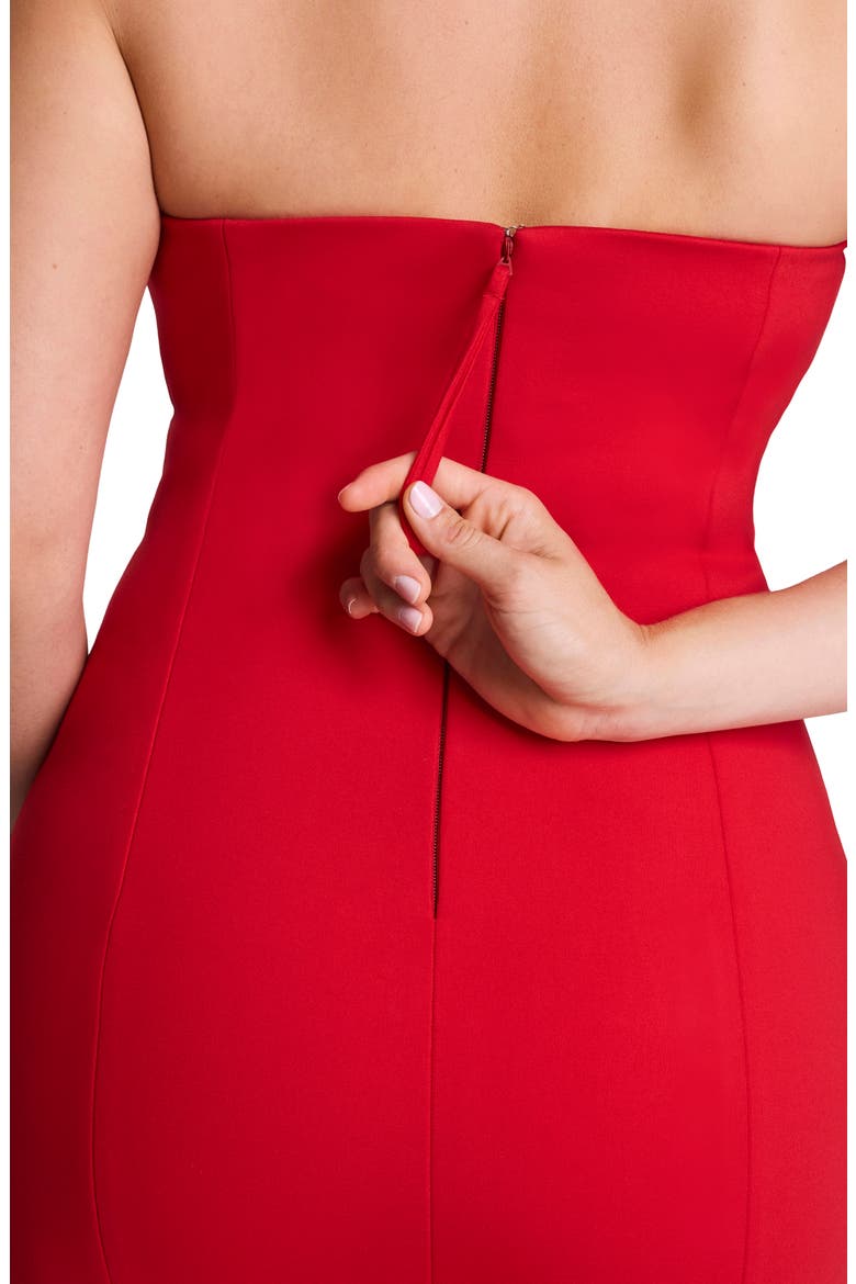 spanx red dress Spanx AirEssentials Half Zip Dress in Red Splurge Montgomery