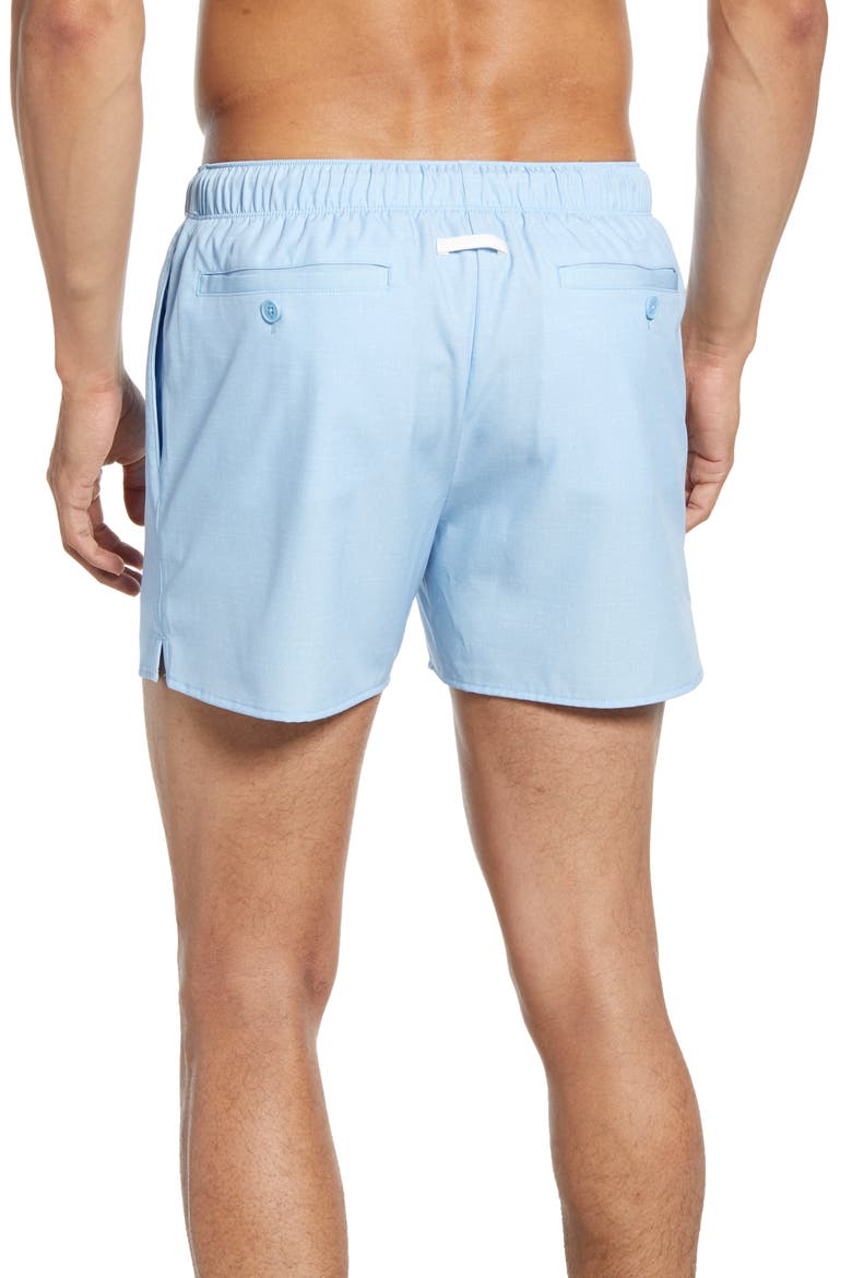 Volley Swim Shorts, Alternate, color, BLUE BELL