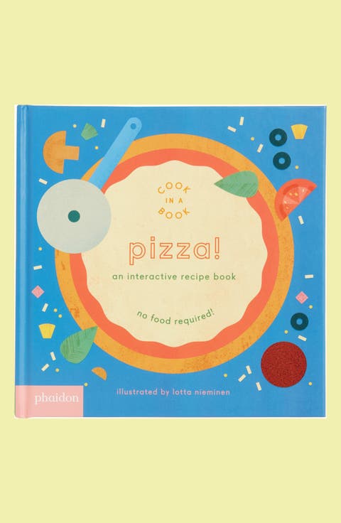 Cook In A Book - Pizza! Interactive Recipe Book