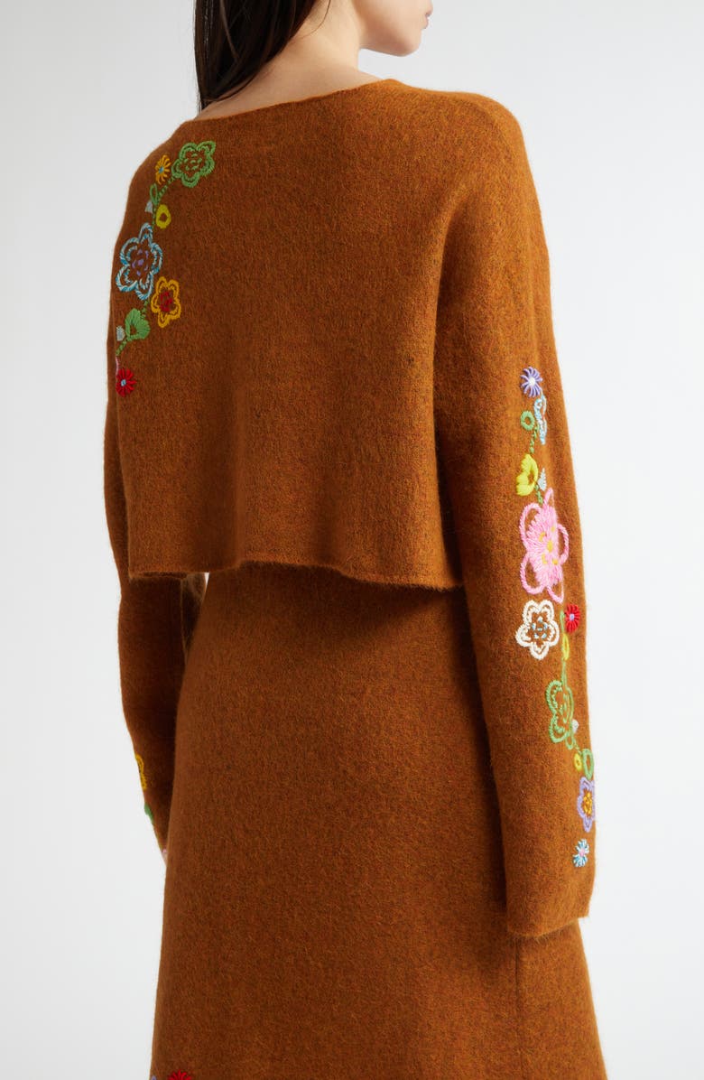 YanYan Fafa Alpaca & Wool Blend Cardigan, Alternate, color, 