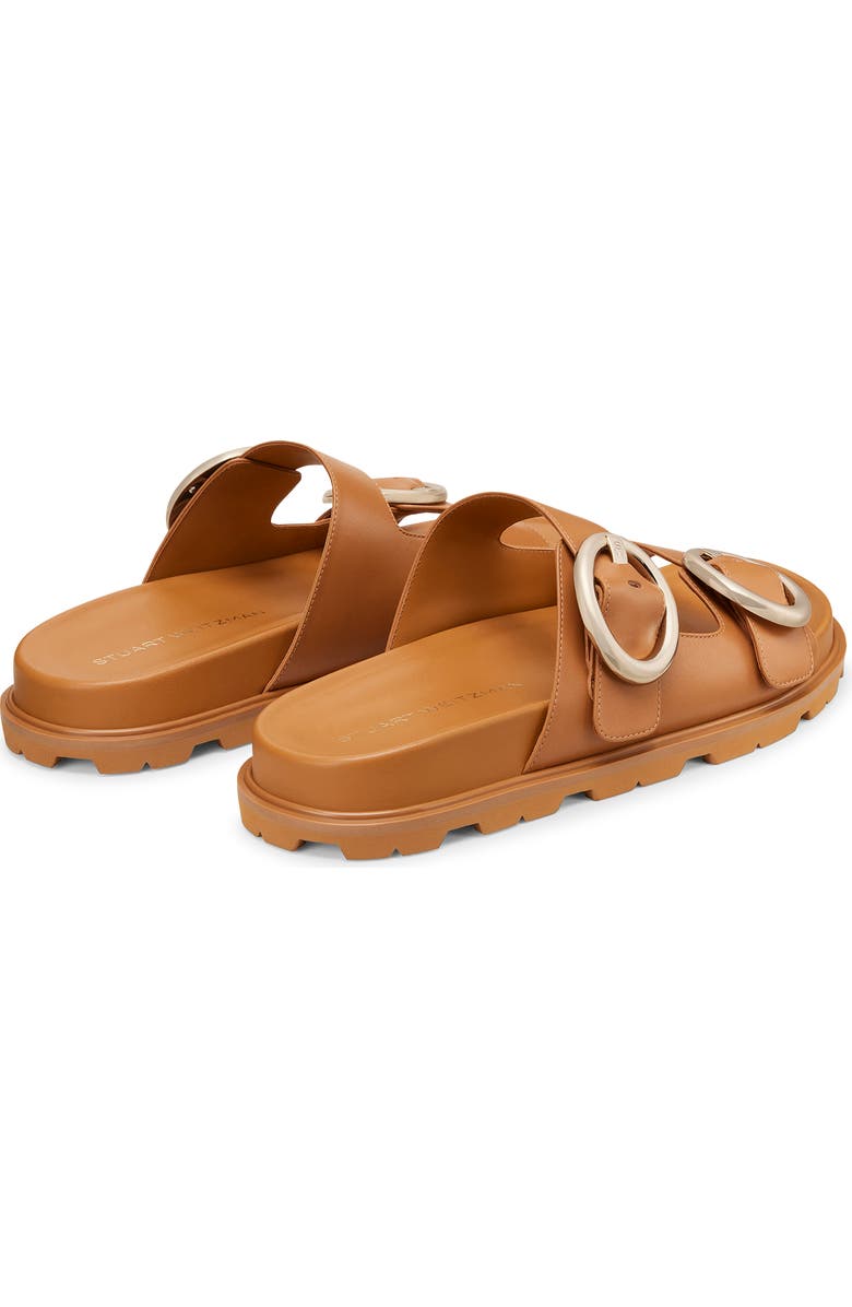 Stuart Weitzman Benni Two-Strap Sandal, Alternate, color, Macchiato