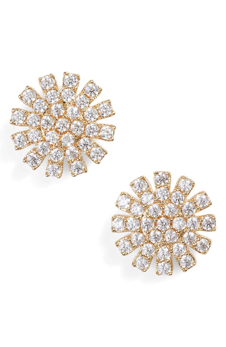 Nordstrom Pavé Starburst Stud Earrings, Main, color, 
