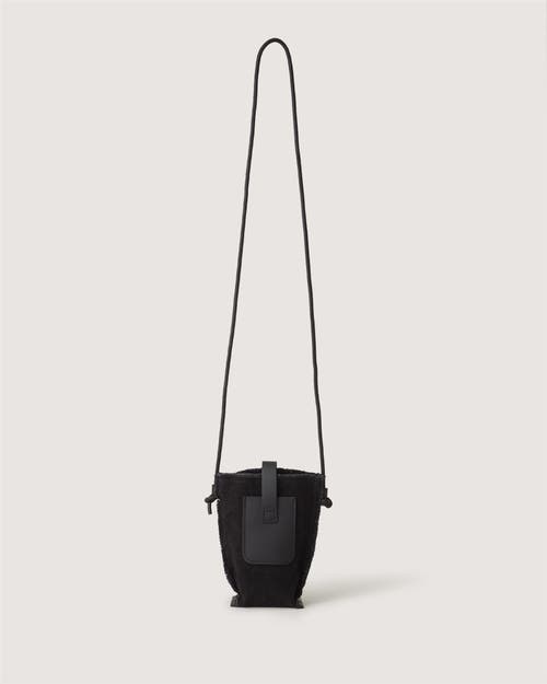 Graf & Lantz Graf Lantz Hana Canvas Phone Crossbody In Black
