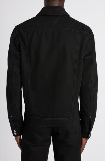 Zip Front Denim Jacket