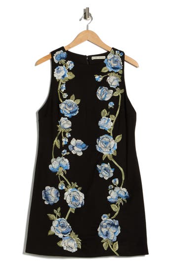 Alice And Olivia Alice + Olivia Clyde Embellished Sleeveless Dress In Multi