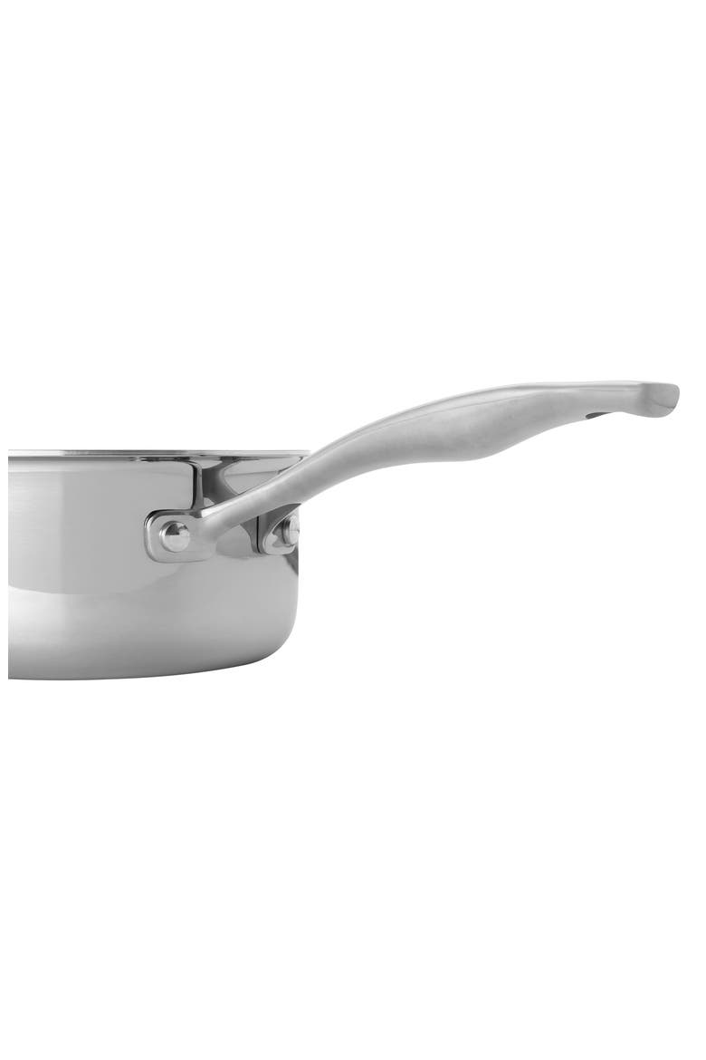Clad H3 8-Inch Stainless Steel Saucepan, Alternate, color, STAINLESS STEEL