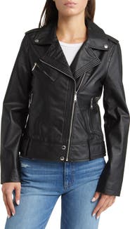 Sam Edelman Lambskin Moto Jacket
