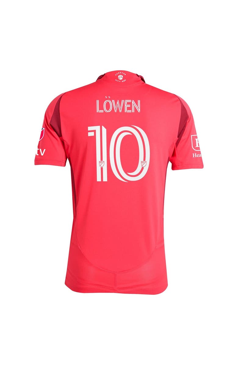 adidas Men's adidas Eduard Löwen Red St. Louis City SC 2025 Forever CITY Red Authentic Player Jersey, Alternate, color, 