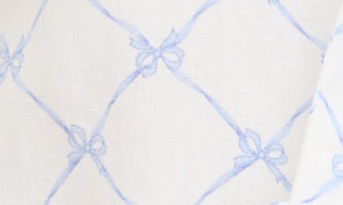 BLU PEPPER BLU PEPPER PUFF SLEEVE TIE FRONT TOP