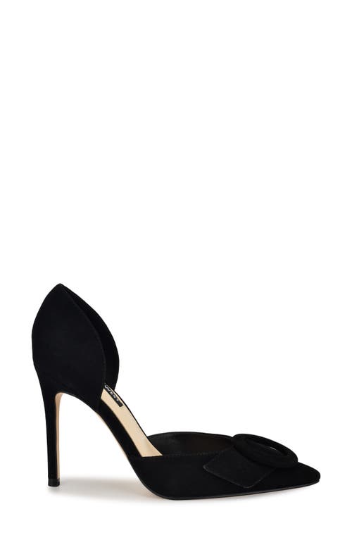 Nine West Frolly Pointed Toe D'orsay Pump In Black