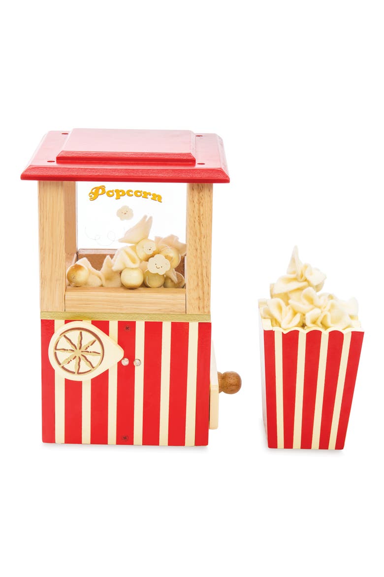 Popcorn Machine & Movie Playset, Alternate, color, RED AND TAN