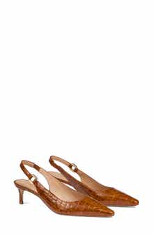 LK Bennett Lettie Oloid Pointed Toe Slingback Pump