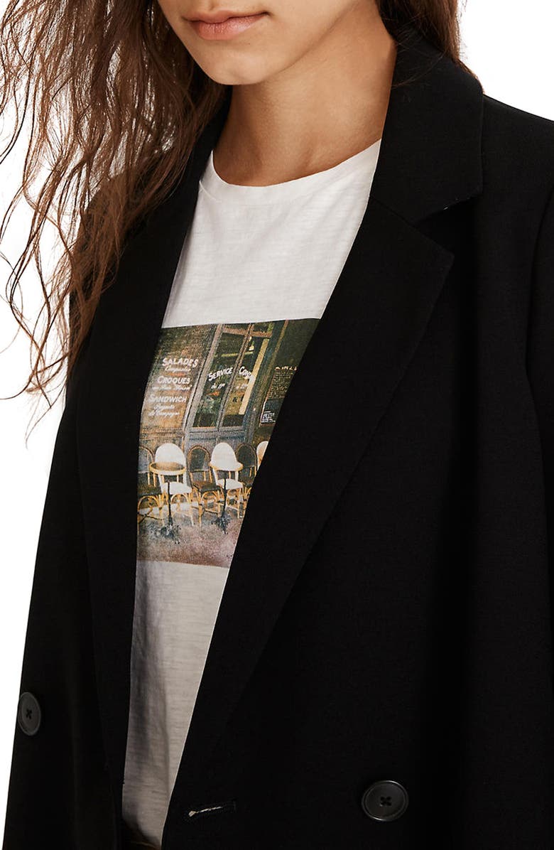 Madewell Caldwell Double Breasted Blazer, Alternate, color, 