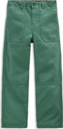 Mini Boden Kids' Canvas Carpenter Pants