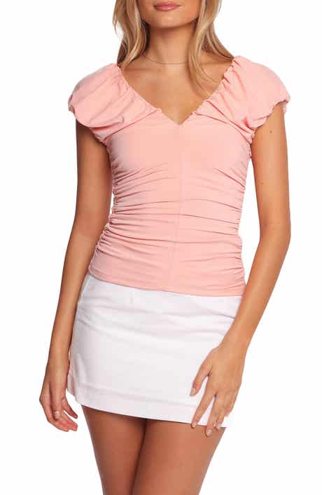 Kenzie Ruched Jersey Top