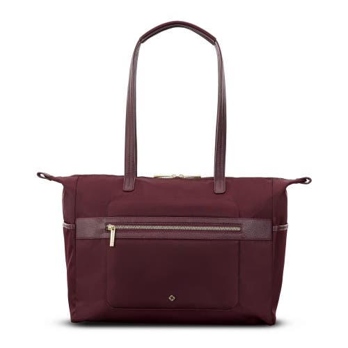 Samsonite Mobile Solution 2 Tote In Burgundy