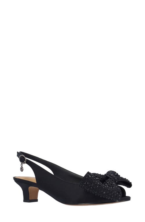 Shop J. Reneé Lirain Slingback Sandal In Black