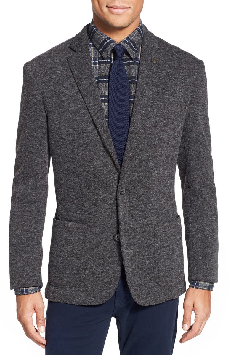 Wallin & Bros. Trim Fit Knit Blazer, Main, color,