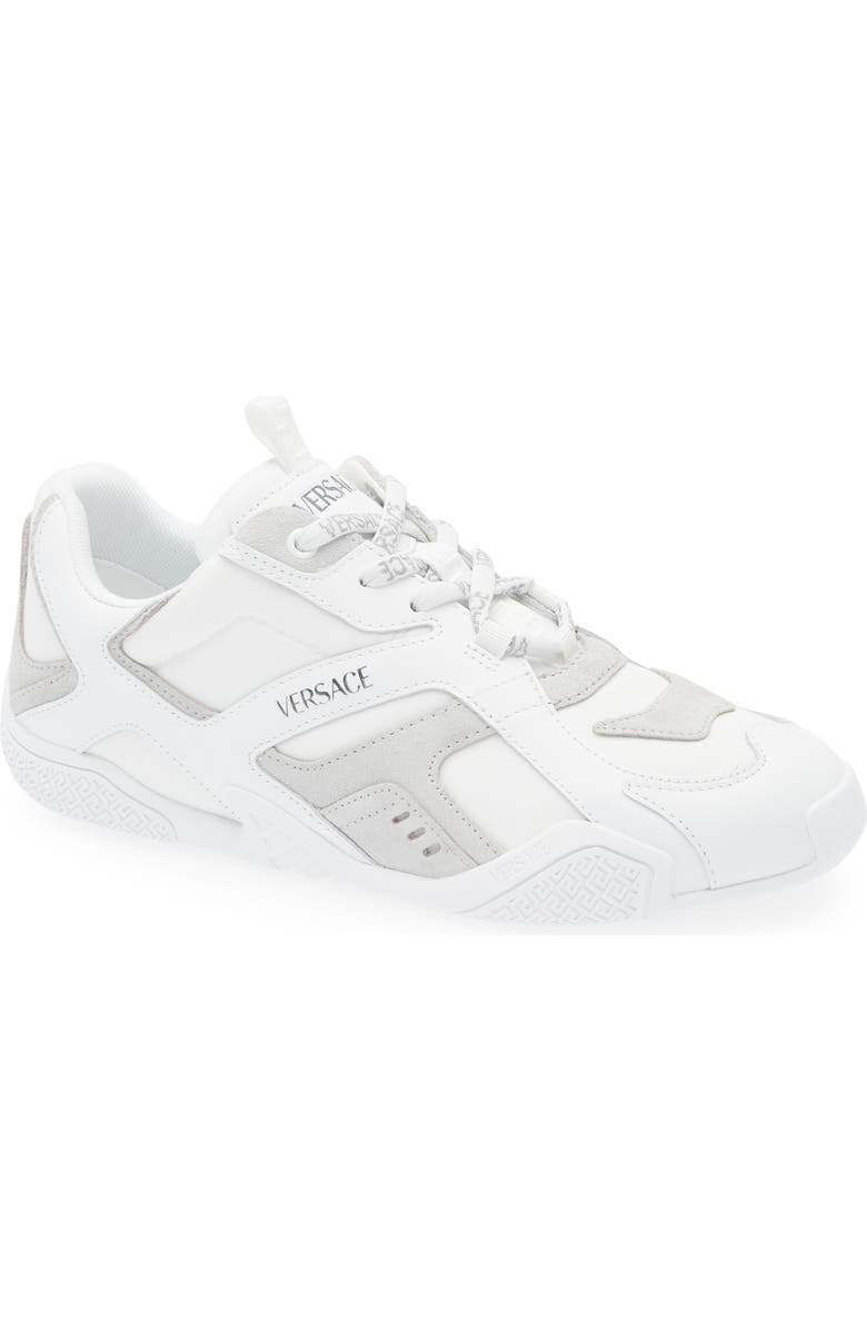 Versace Galaxia Sneaker, Main, color, White Concrete