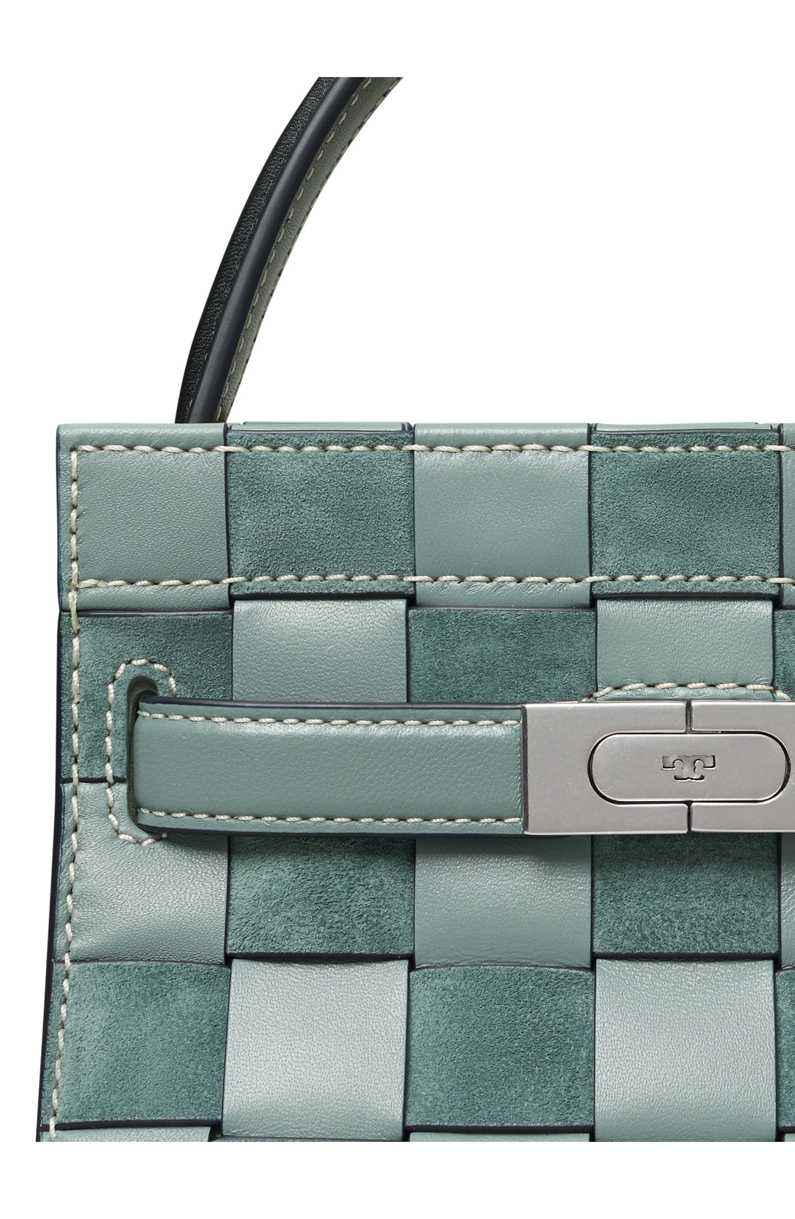 Tory Burch Lee Radziwill Petite Double Bag, Alternate, color, 