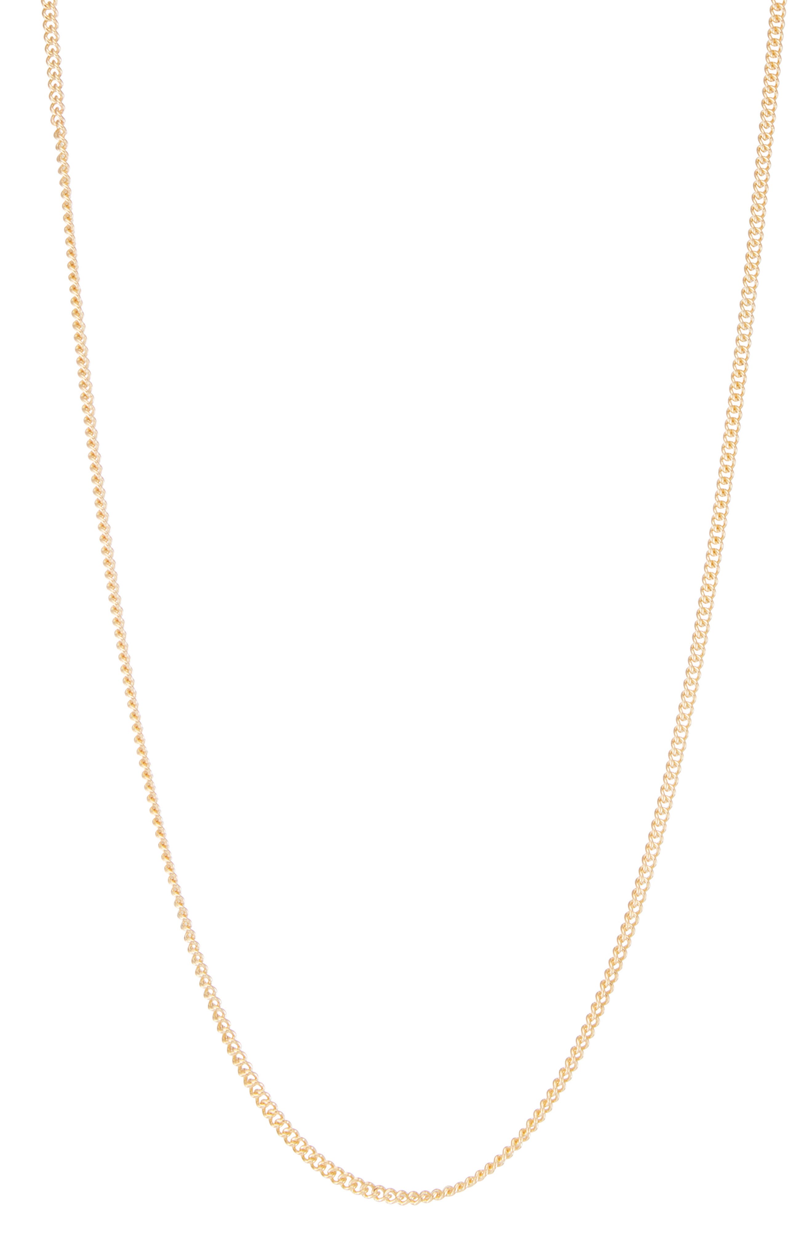 FUZION CREATIONS Curb Chain Necklace