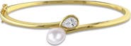 Julianna B. Cultured Pearl & Lab-Grown Diamond Bangle