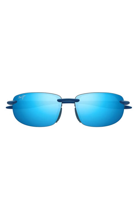 Ho'okipa Ultra Special Fit PolarizedPlus2® 60mm Rectangular Sunglasses