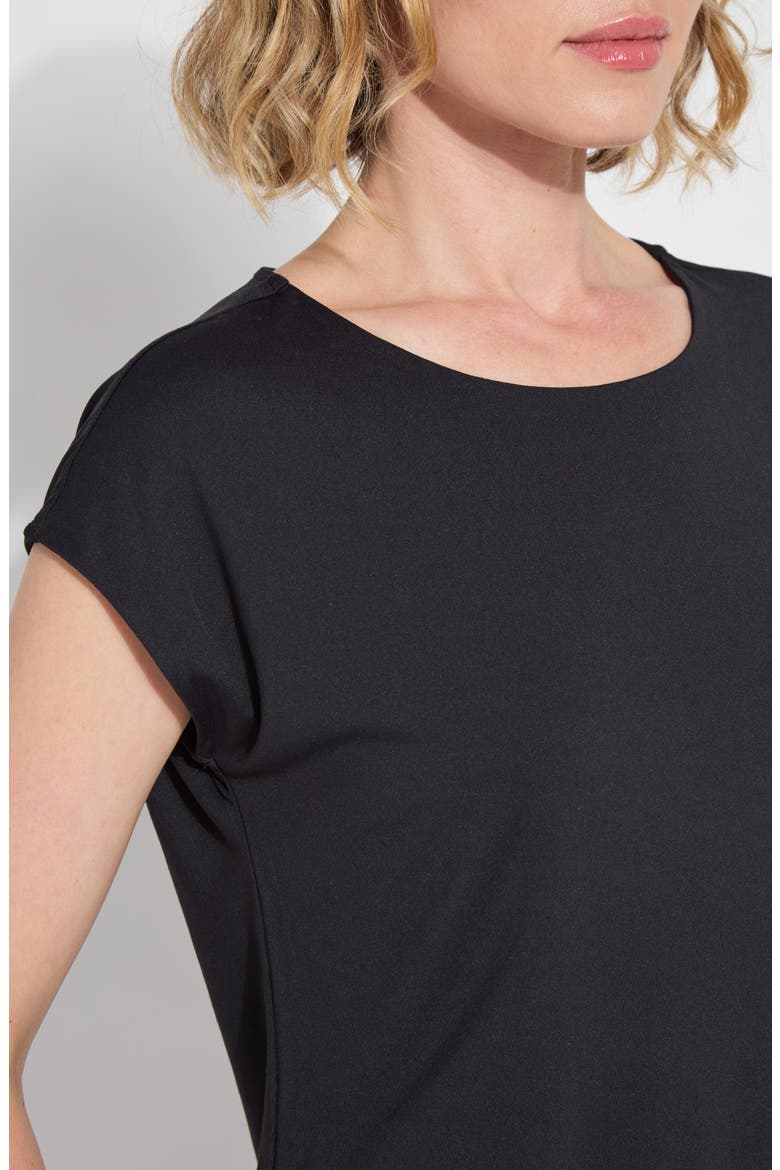 'Lyssentials T-Shirt, Alternate, color, BLACK