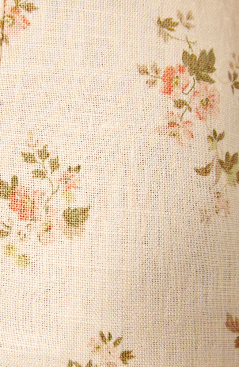 Reformation Gina Linen Minidress, Alternate, color, 