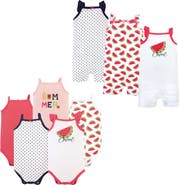 Hudson Baby Eight-Piece Wardrobe Essentials Bodysuits & Rompers