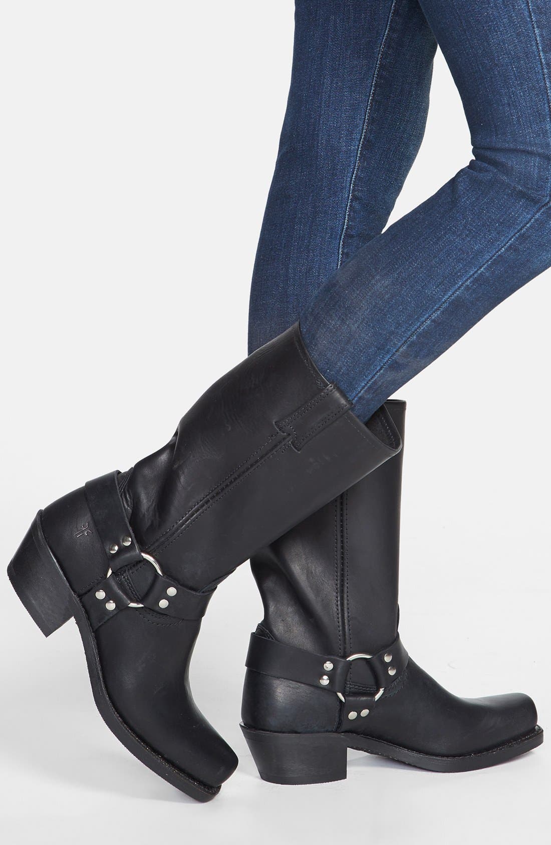 Frye 'Harness 12R' Leather Boot, Alternate, color, 