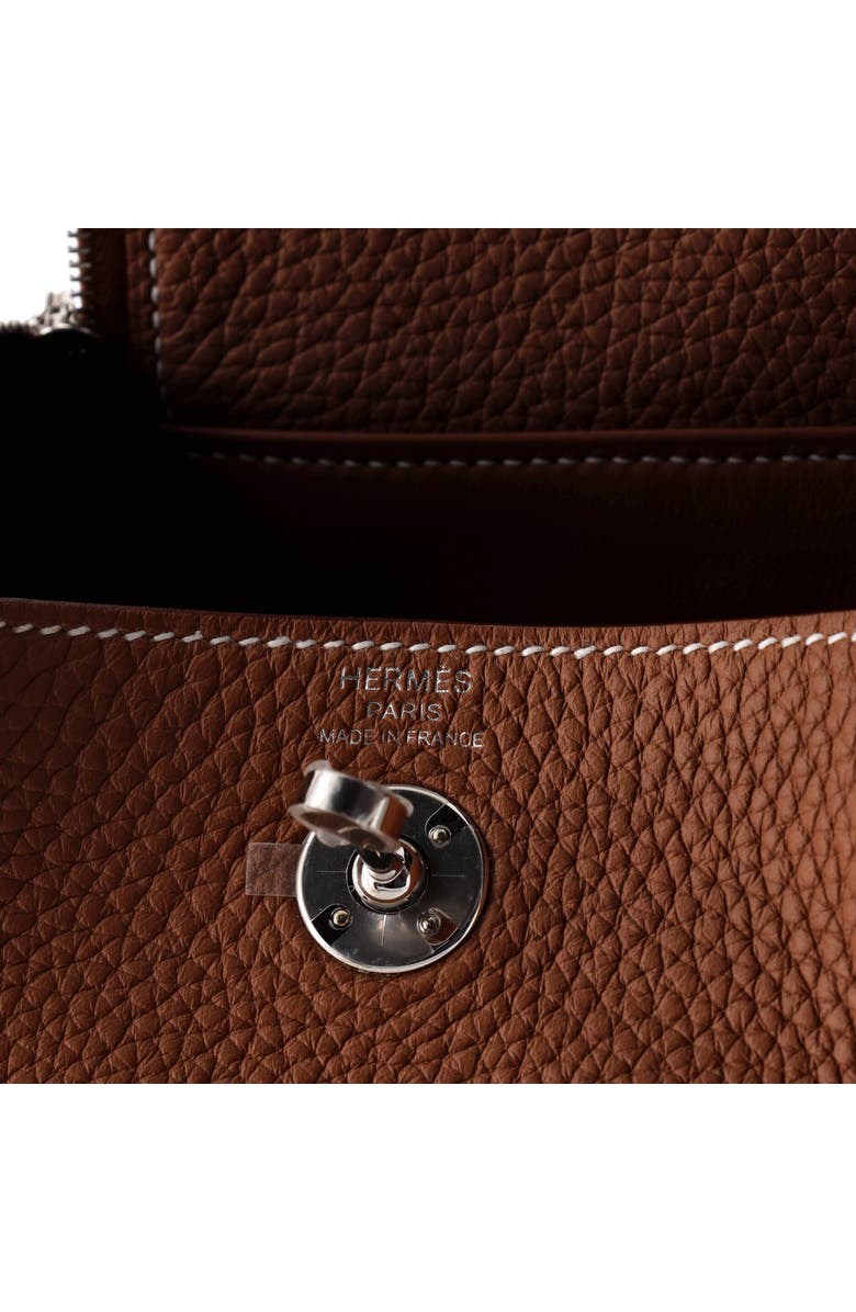 Pre-Owned Hermes Lindy Bag Clemence Mini, Alternate, color, Gold