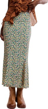 Free People Bonita Printed Maxi Skirt