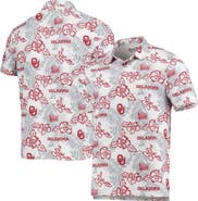 Reyn Spooner Men's Reyn Spooner White Oklahoma Sooners Performance Polo