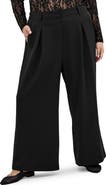 City Chic Jordan Pleat Wide Leg Pants
