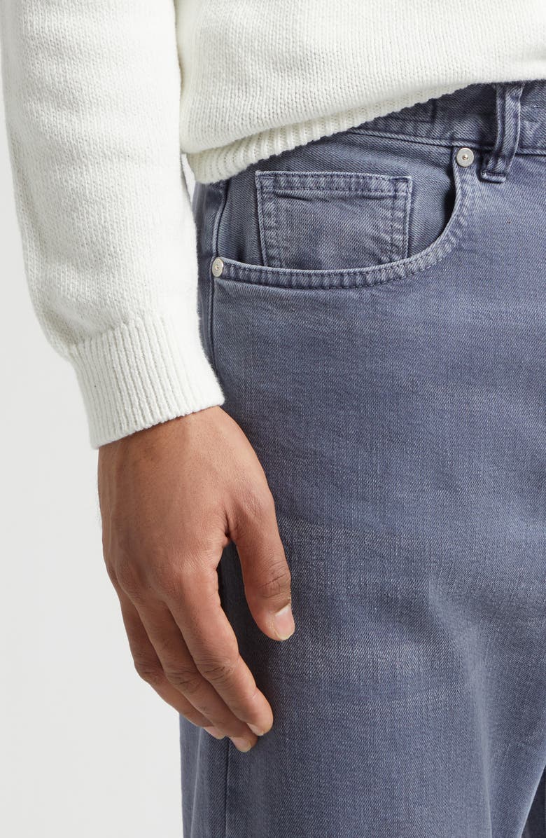 Eleventy Slim Leg Stretch Jeans, Alternate, color, 19 Royal Blue