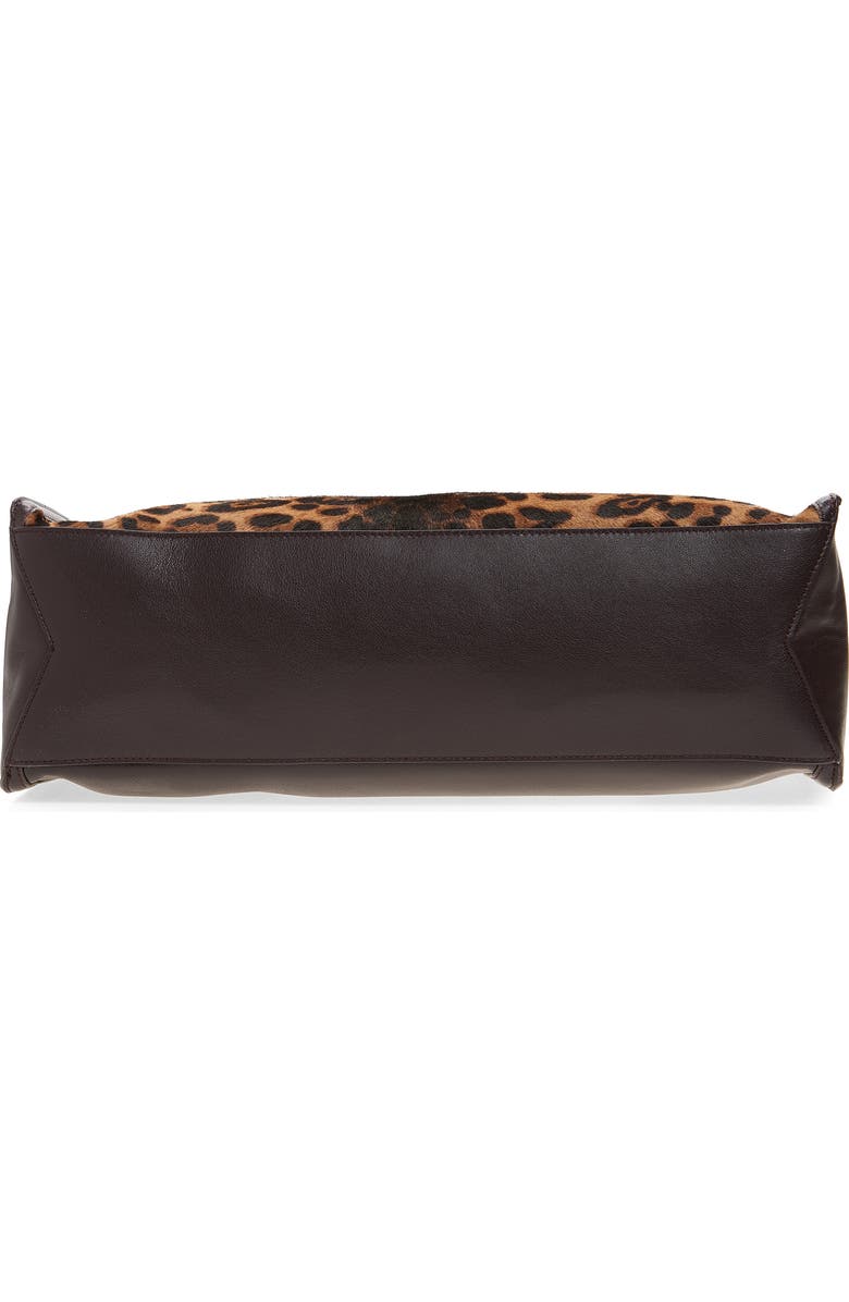 Anya Hindmarch Mortimer Leopard Print Genuine Calf Hair Tote, Alternate, color, Leopard