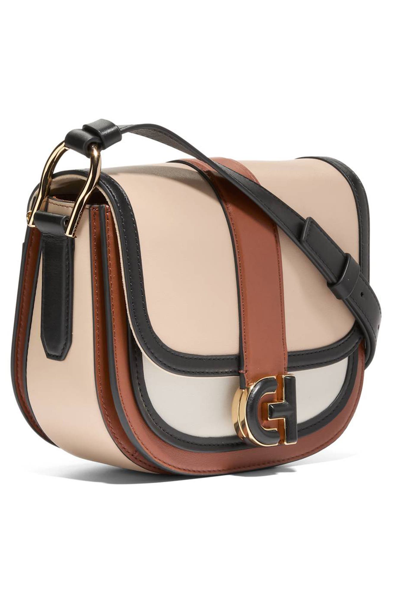Cole Haan Mini Essential Saddle Bag, Alternate, color, 