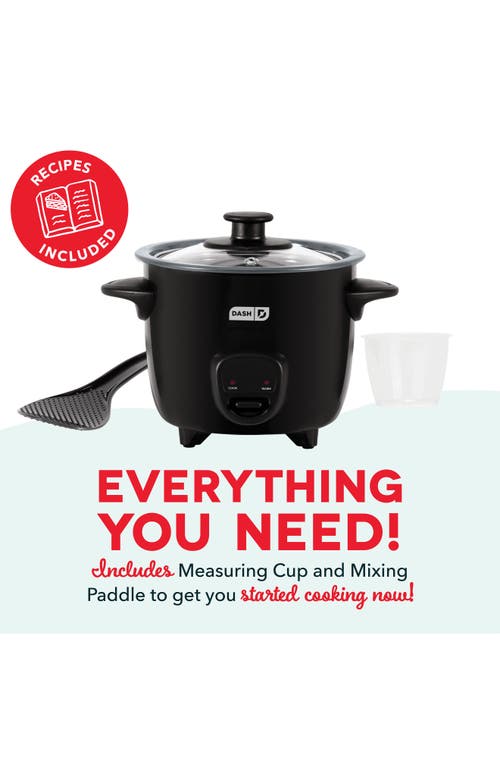Dash Mini Rice Cooker In Black
