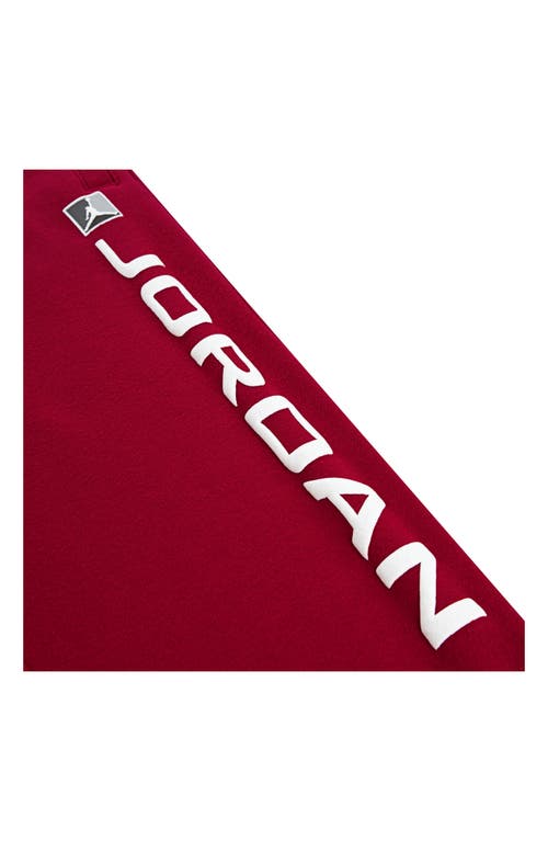 Jordan Kids' Mj Essentials Fleece Graphic Joggers In Red
