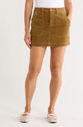 Sanctuary Corduroy Gold Coast Miniskirt