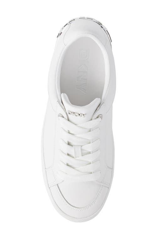 Dkny Maben Sneaker In White