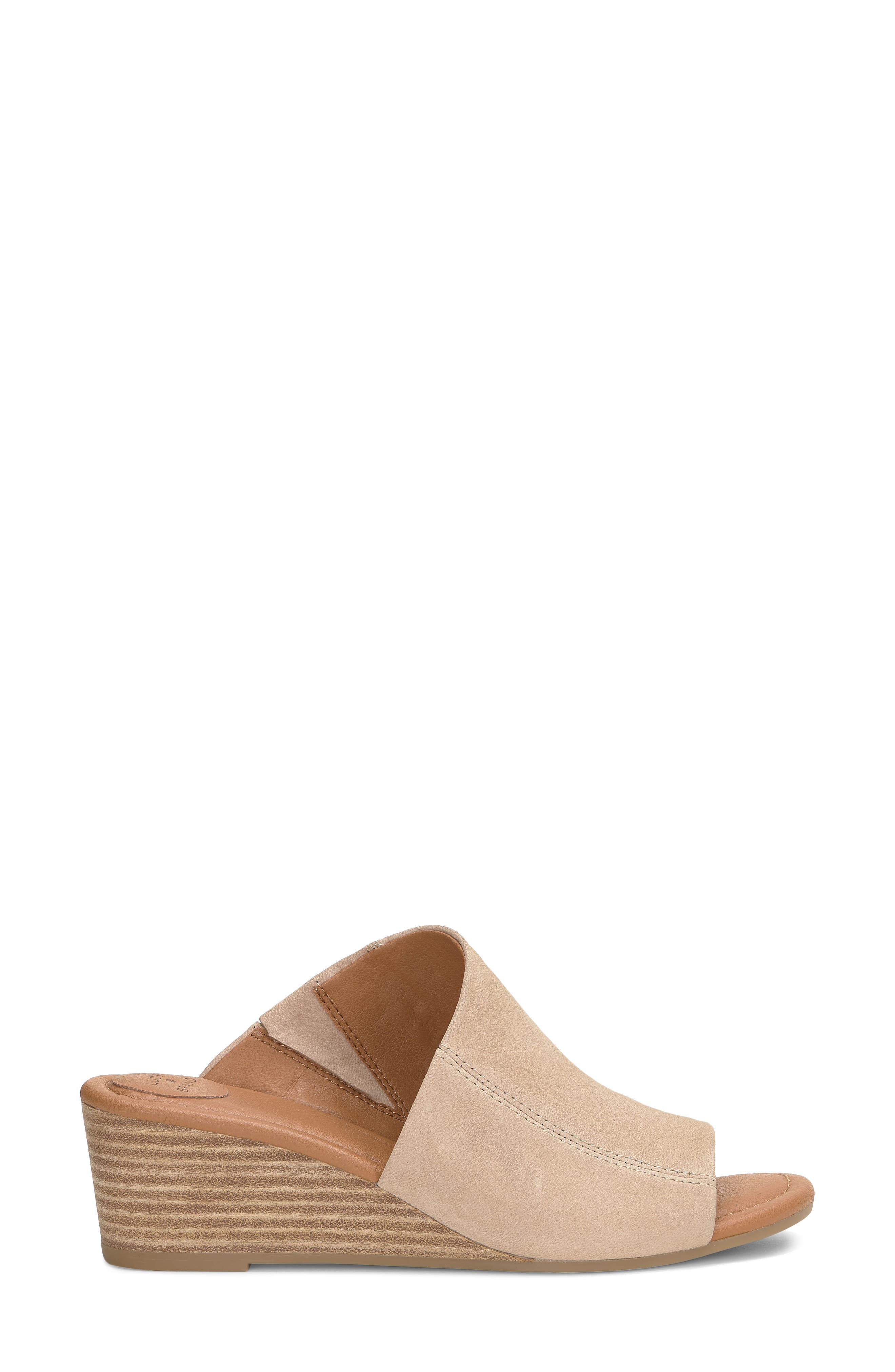 Malenka Wedge Slide Sandal, Alternate, color, SMOKE GREY MNUBUC