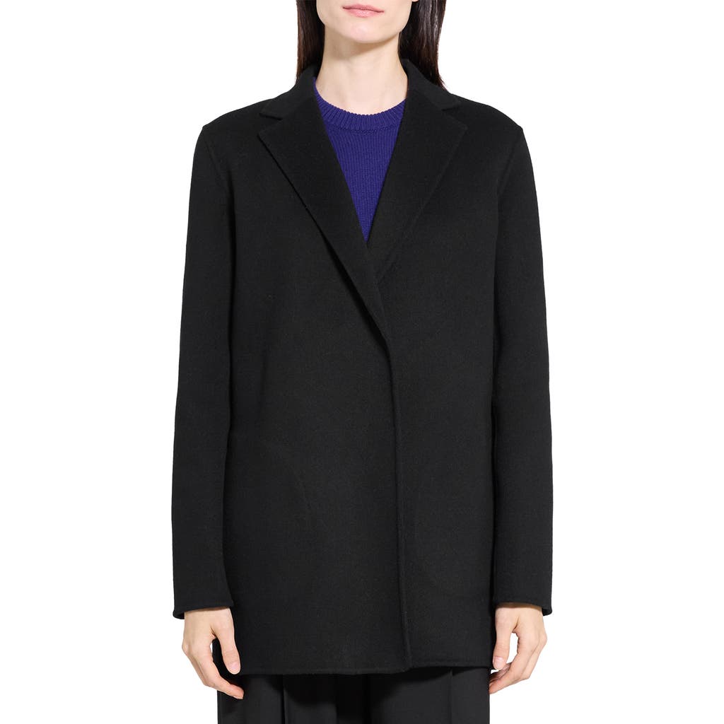Theory Clairene Wool & Cashmere Jacket In Black