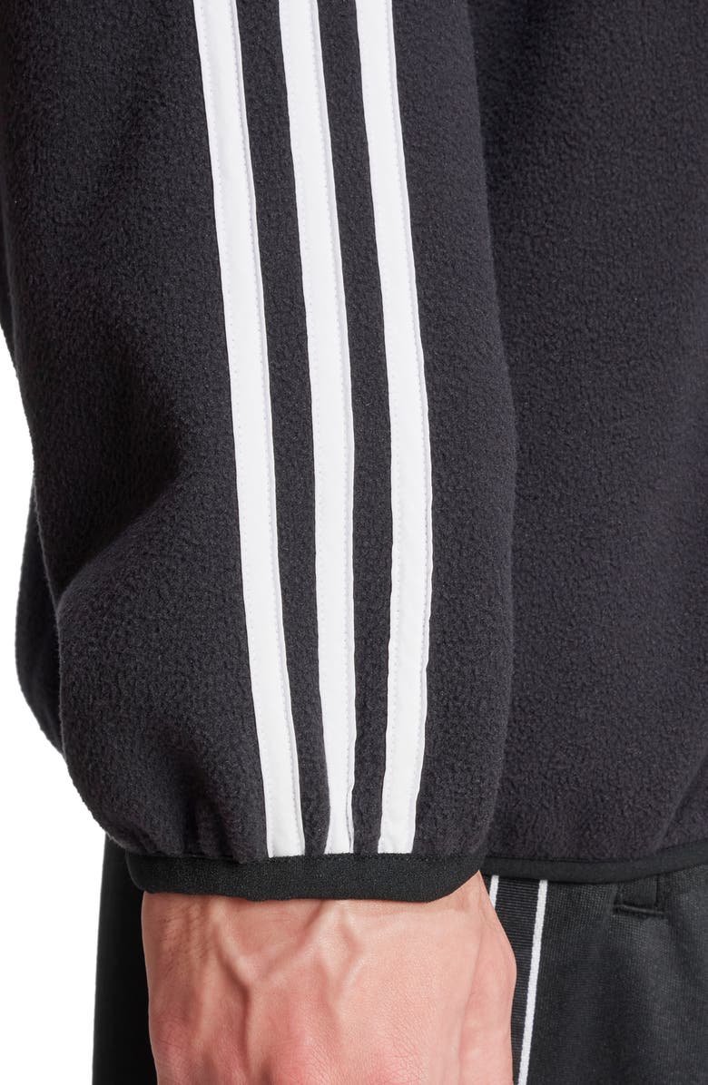 adidas Adicolor 3-Stripes Polar Fleece Sweatshirt, Alternate, color, 
