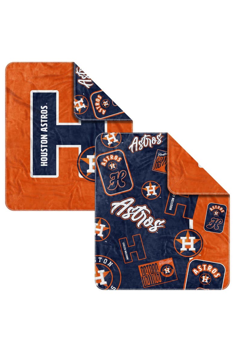Houston Astros 50" x 60" Dream Weave Throw Blanket, Main, color, Navy