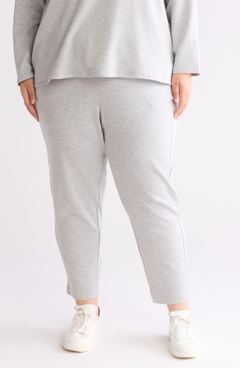 Eileen Fisher Slouch Ankle Pants, Main, color, Dark Pearl