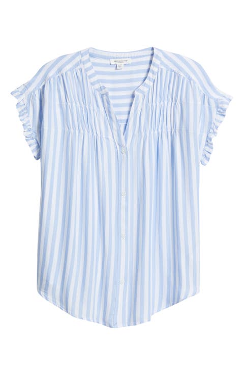 Monaka Smocked Frill Top