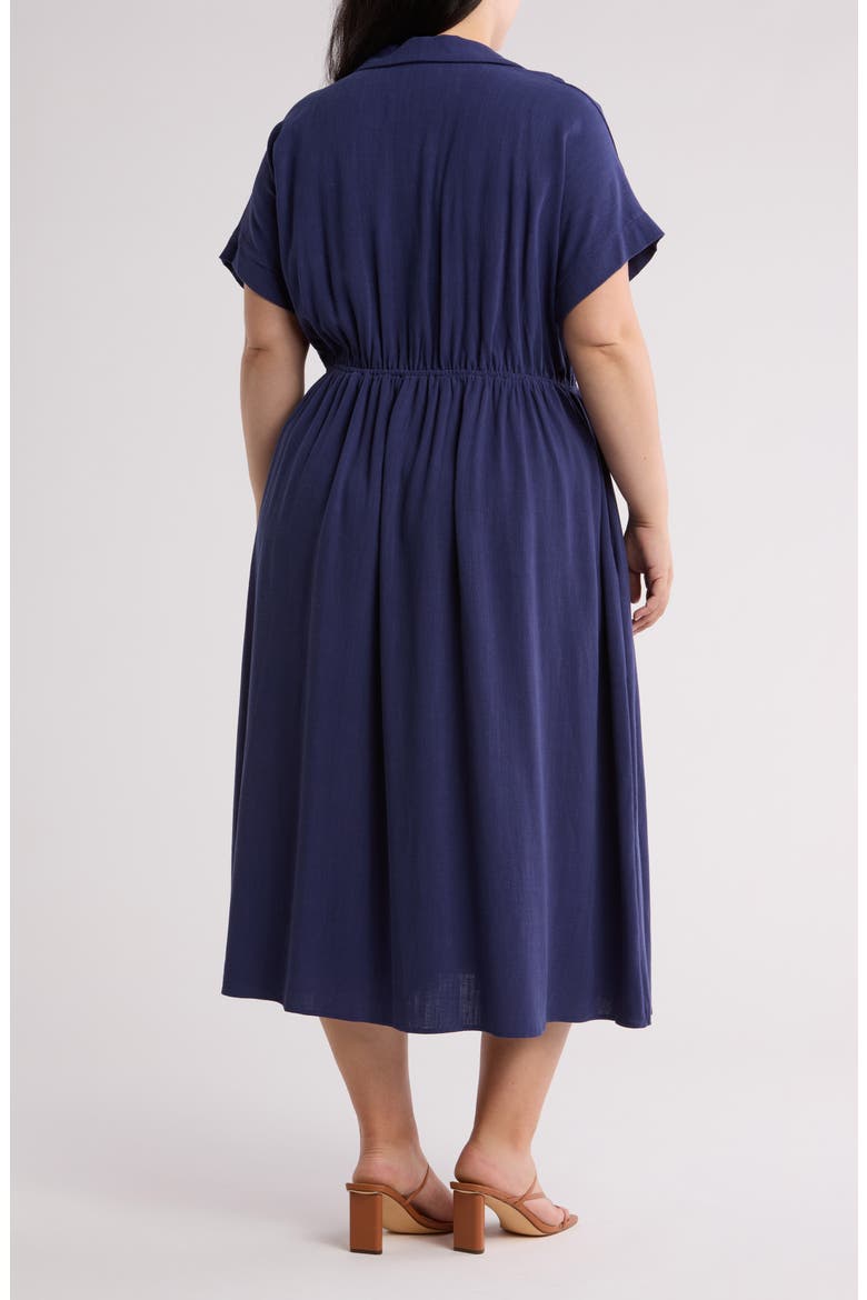 Short Sleeve Dress, Alternate, color, NAVY