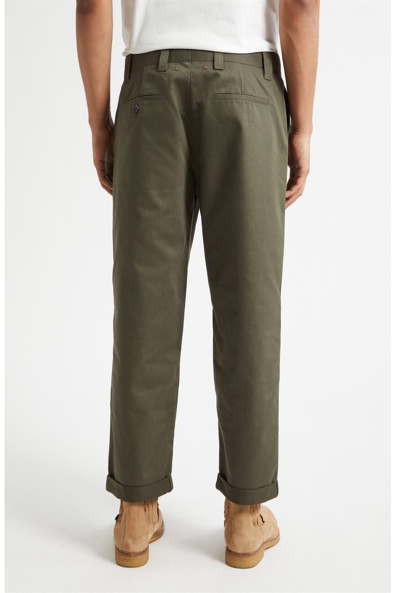 Skate Fit Chinos, Alternate, color, MILITARY GREEN